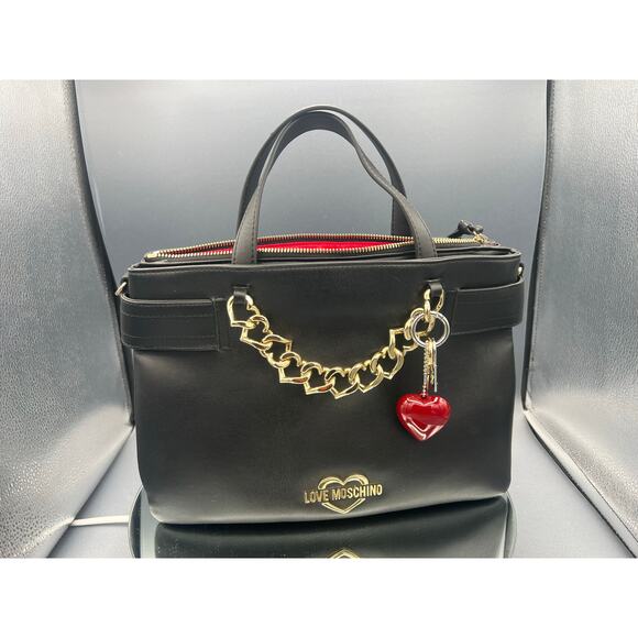 Love Moschino Handbags - LOVE MOSCHINO Crossbody Handbag With Removable Strap & free removable charm